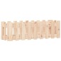 vidaXL Arriate elevado jardín con valla madera maciza pino 100x30x30cm vidaXL Arriate elevado jardín con valla madera maciza pino 100x30x30cm