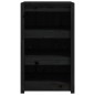vidaXL Mueble de cocina exterior madera maciza pino negro 55x55x92 cm vidaXL Mueble de cocina exterior madera maciza pino negro 55x55x92 cm