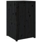 vidaXL Mueble de cocina exterior madera maciza pino negro 55x55x92 cm vidaXL Mueble de cocina exterior madera maciza pino negro 55x55x92 cm