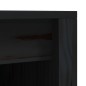 vidaXL Mueble de cocina exterior madera maciza pino negro 55x55x92 cm vidaXL Mueble de cocina exterior madera maciza pino negro 55x55x92 cm