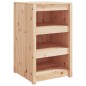 vidaXL Mueble de cocina de exterior madera maciza de pino 55x55x92 cm