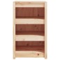 vidaXL Mueble de cocina de exterior madera maciza de pino 55x55x92 cm