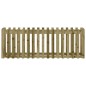 vidaXL Arriate elevado jardín valla madera impregnada pino 200x50x70cm vidaXL Arriate elevado jardín valla madera impregnada pino 200x50x70cm