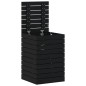 vidaXL Cesto para la ropa sucia madera maciza pino negro 44x44x66 cm vidaXL Cesto para la ropa sucia madera maciza pino negro 44x44x66 cm