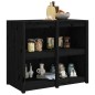 vidaXL Mueble de cocina exterior madera maciza pino negro 106x55x92 cm vidaXL Mueble de cocina exterior madera maciza pino negro 106x55x92 cm
