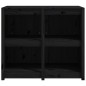 vidaXL Mueble de cocina exterior madera maciza pino negro 106x55x92 cm vidaXL Mueble de cocina exterior madera maciza pino negro 106x55x92 cm