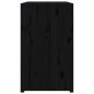 vidaXL Mueble de cocina exterior madera maciza pino negro 106x55x92 cm vidaXL Mueble de cocina exterior madera maciza pino negro 106x55x92 cm