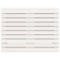 vidaXL Cesto para la ropa sucia madera maciza pino blanco 88,5x44x66cm vidaXL Cesto para la ropa sucia madera maciza pino blanco 88,5x44x66cm