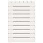 vidaXL Cesto para la ropa sucia madera maciza pino blanco 88,5x44x66cm vidaXL Cesto para la ropa sucia madera maciza pino blanco 88,5x44x66cm