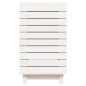 vidaXL Cesto para la ropa sucia madera maciza pino blanco 44x44x76 cm vidaXL Cesto para la ropa sucia madera maciza pino blanco 44x44x76 cm
