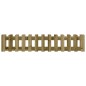 vidaXL Arriate elevado jardín valla madera impregnada pino 150x30x30cm vidaXL Arriate elevado jardín valla madera impregnada pino 150x30x30cm