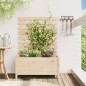 vidaXL Jardinera con estantería madera maciza pino 79x39,5x114 cm vidaXL Jardinera con estantería madera maciza pino 79x39,5x114 cm