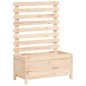 vidaXL Jardinera con estantería madera maciza pino 79x39,5x114 cm vidaXL Jardinera con estantería madera maciza pino 79x39,5x114 cm