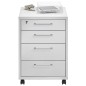 FMD Cajonera con ruedas blanco 48x49,5x65,5 cm FMD Cajonera con ruedas blanco 48x49,5x65,5 cm
