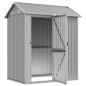 vidaXL Cobertizo jardín acero galvanizado gris claro 192x152,5x237cm vidaXL Cobertizo jardín acero galvanizado gris claro 192x152,5x237cm