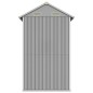 vidaXL Cobertizo jardín acero galvanizado gris claro 192x152,5x237cm vidaXL Cobertizo jardín acero galvanizado gris claro 192x152,5x237cm