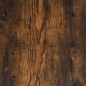 vidaXL Escritorio ordenador madera ingeniería roble humo 131x48x75 cm vidaXL Escritorio ordenador madera ingeniería roble humo 131x48x75 cm