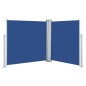vidaXL Toldo lateral retráctil azul 117x600 cm vidaXL Toldo lateral retráctil azul 117x600 cm