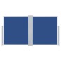 vidaXL Toldo lateral retráctil azul 117x600 cm vidaXL Toldo lateral retráctil azul 117x600 cm