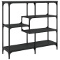 vidaXL Mesa consola madera contrachapada negro 103x32x95 cm vidaXL Mesa consola madera contrachapada negro 103x32x95 cm