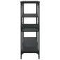 vidaXL Mesa consola madera contrachapada negro 103x32x95 cm vidaXL Mesa consola madera contrachapada negro 103x32x95 cm