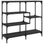 vidaXL Mesa consola madera contrachapada negro 103x32x95 cm vidaXL Mesa consola madera contrachapada negro 103x32x95 cm