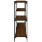 vidaXL Mesa consola madera de ingeniería marrón roble 160x32x95 cm vidaXL Mesa consola madera de ingeniería marrón roble 160x32x95 cm