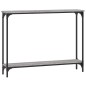 vidaXL Mesa consola madera de ingeniería gris Sonoma 100x22,5x75 cm vidaXL Mesa consola madera de ingeniería gris Sonoma 100x22,5x75 cm