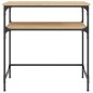 vidaXL Mesa consola madera de ingeniería roble Sonoma 75x35,5x75 cm vidaXL Mesa consola madera de ingeniería roble Sonoma 75x35,5x75 cm