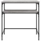 vidaXL Mesa consola madera de ingeniería gris Sonoma 75x35,5x75 cm vidaXL Mesa consola madera de ingeniería gris Sonoma 75x35,5x75 cm
