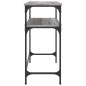 vidaXL Mesa consola madera de ingeniería gris Sonoma 75x35,5x75 cm vidaXL Mesa consola madera de ingeniería gris Sonoma 75x35,5x75 cm
