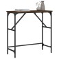 vidaXL Mesa consola madera de ingeniería marrón roble 75x32x75 cm vidaXL Mesa consola madera de ingeniería marrón roble 75x32x75 cm