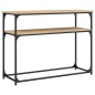 vidaXL Mesa consola madera de ingeniería roble Sonoma 100x35,5x75 cm vidaXL Mesa consola madera de ingeniería roble Sonoma 100x35,5x75 cm