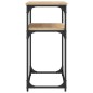 vidaXL Mesa consola madera de ingeniería roble Sonoma 100x35,5x75 cm vidaXL Mesa consola madera de ingeniería roble Sonoma 100x35,5x75 cm