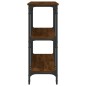 vidaXL Mesa consola madera de ingeniería marrón roble 150x29x75 cm vidaXL Mesa consola madera de ingeniería marrón roble 150x29x75 cm