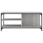 vidaXL Mesa de centro madera contrachapada gris Sonoma 100x50x45 cm vidaXL Mesa de centro madera contrachapada gris Sonoma 100x50x45 cm