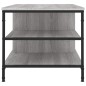 vidaXL Mesa de centro madera contrachapada gris Sonoma 100x50x45 cm vidaXL Mesa de centro madera contrachapada gris Sonoma 100x50x45 cm