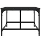 vidaXL Mesa de centro madera contrachapada negro 75x50x35 cm vidaXL Mesa de centro madera contrachapada negro 75x50x35 cm