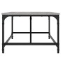 vidaXL Mesa de centro madera contrachapada gris Sonoma 100x50x35 cm