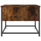 vidaXL Mesa de centro madera de ingeniería roble ahumado 100x51x40 cm vidaXL Mesa de centro madera de ingeniería roble ahumado 100x51x40 cm