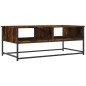 vidaXL Mesa de centro madera de ingeniería roble ahumado 100x51x40 cm vidaXL Mesa de centro madera de ingeniería roble ahumado 100x51x40 cm