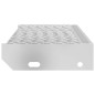 vidaXL Peldaño de rejilla acero galvanizado 60x24x7 cm vidaXL Peldaño de rejilla acero galvanizado 60x24x7 cm