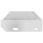 vidaXL Peldaño de rejilla acero galvanizado 60x24x7 cm vidaXL Peldaño de rejilla acero galvanizado 60x24x7 cm