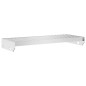vidaXL Peldaño de rejilla acero galvanizado 60x24x7 cm vidaXL Peldaño de rejilla acero galvanizado 60x24x7 cm