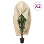 vidaXL Cubierta para plantas con cremallera 2 uds 70 g/m² 1,55x1,55 m vidaXL Cubierta para plantas con cremallera 2 uds 70 g/m² 1,55x1,55 m