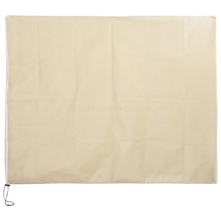 vidaXL Cubierta para plantas con cremallera 70 g/m² 3,14x2,5 m