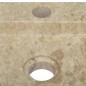 vidaXL Lavabo de pared mármol crema 38x24x6,5 cm vidaXL Lavabo de pared mármol crema 38x24x6,5 cm