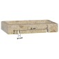 vidaXL Lavabo de pared mármol crema 38x24x6,5 cm vidaXL Lavabo de pared mármol crema 38x24x6,5 cm
