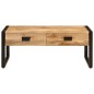 vidaXL Mesa de centro hierro y madera maciza de mango 100x54x40 cm vidaXL Mesa de centro hierro y madera maciza de mango 100x54x40 cm