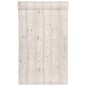 vidaXL Papel pintado de pared 3D vetas de madera gris